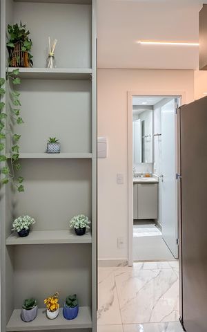 Studio para alugar com 24m², 1 quarto e sem vaga Studio para alugar com 24m², 1 quarto e sem vagaEntrada