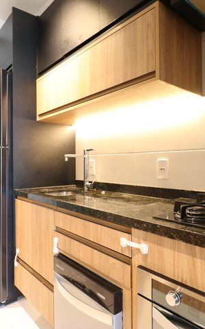 Apartamento à venda com 67m², 2 quartos e 1 vagaCozinha e Área de Serviço