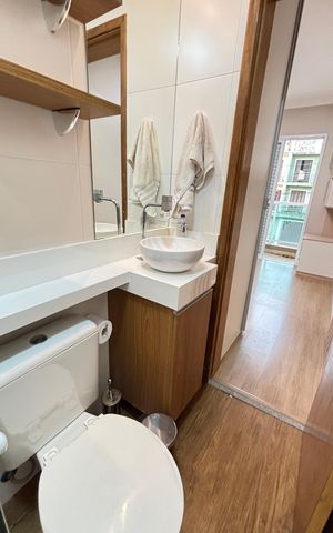 Apartamento à venda com 55m², 2 quartos e 1 vaga Apartamento à venda com 55m², 2 quartos e 1 vagaBanheiro da Suíte
