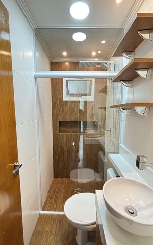 Apartamento à venda com 55m², 2 quartos e 1 vaga Apartamento à venda com 55m², 2 quartos e 1 vagaBanheiro da Suíte