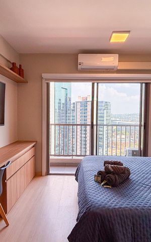 Studio para alugar com 24m², 1 quarto e sem vaga Studio para alugar com 24m², 1 quarto e sem vagaStudio