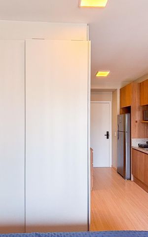 Studio para alugar com 24m², 1 quarto e sem vaga Studio para alugar com 24m², 1 quarto e sem vagaStudio