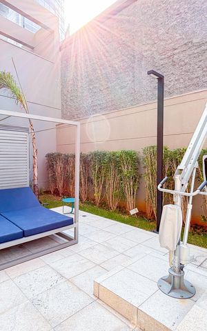 Studio para alugar com 24m², 1 quarto e sem vaga Studio para alugar com 24m², 1 quarto e sem vagaAcessibilidade