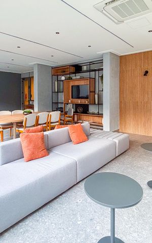 Studio para alugar com 24m², 1 quarto e sem vaga Studio para alugar com 24m², 1 quarto e sem vagaÁrea comum - Salão de festas