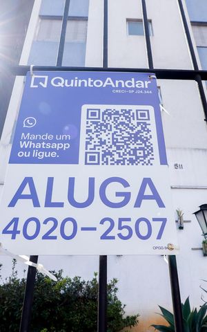 Apartamento à venda com 45m², 1 quarto e 1 vaga Apartamento à venda com 45m², 1 quarto e 1 vagaPlaca