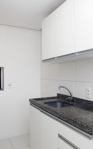 Apartamento à venda com 52m², 2 quartos e 1 vagaCozinha + Área de Serviço