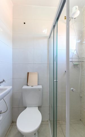 Casa à venda com 125m², 2 quartos e 2 vagasBanheiro da Suíte 2