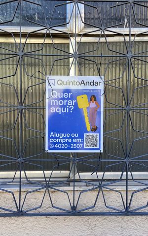 Casa para alugar com 50m², 1 quarto e sem vaga Casa para alugar com 50m², 1 quarto e sem vagaFachada e placa