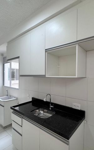 Apartamento à venda com 43m², 2 quartos e 1 vaga Apartamento à venda com 43m², 2 quartos e 1 vagaCozinha e Área de Serviço