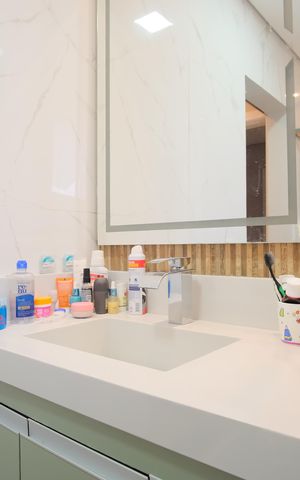 Casa à venda com 350m², 3 quartos e 4 vagasBanheiro da Suíte