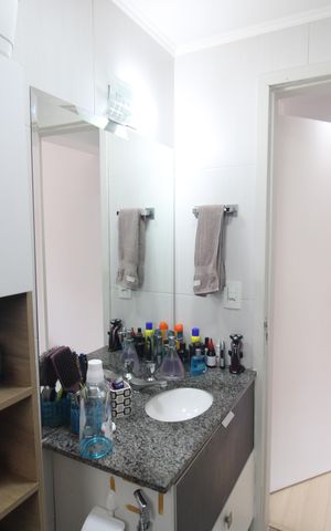 Apartamento à venda com 126m², 3 quartos e 2 vagas Banheiro da Suíte