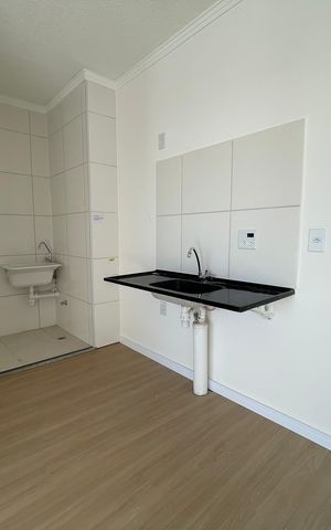 Apartamento à venda com 37m², 2 quartos e sem vaga Apartamento à venda com 37m², 2 quartos e sem vagaCozinha