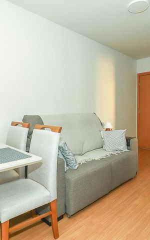 Apartamento à venda com 45m², 1 quarto e 1 vagaSala