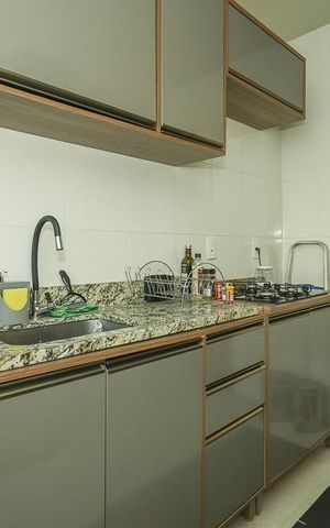 Apartamento à venda com 45m², 1 quarto e 1 vagaCozinha
