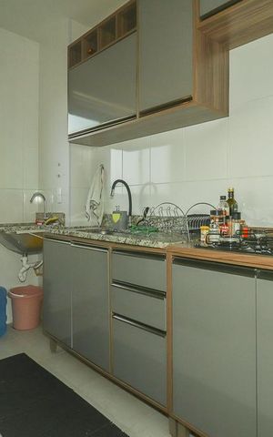 Apartamento à venda com 45m², 1 quarto e 1 vagaCozinha