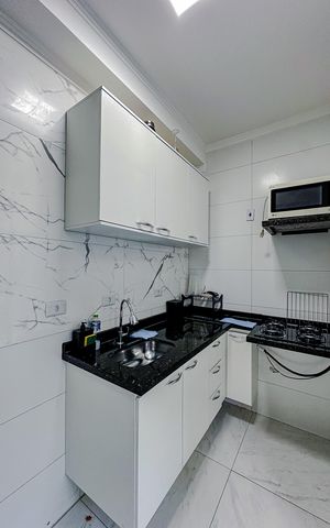 Apartamento à venda com 35m², 1 quarto e sem vagaCozinha e Área de Serviço