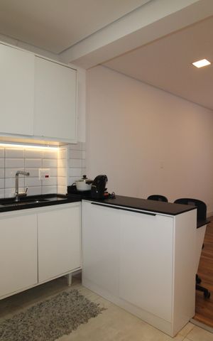 Studio para alugar com 25m², 1 quarto e sem vagaCozinha