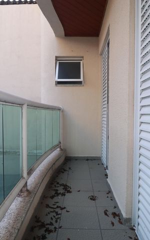 Apartamento para alugar com 100m², 3 quartos e 2 vagasVaranda Quarto 1 e 2