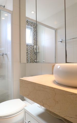 Apartamento para alugar com 95m², 3 quartos e 2 vagasBanheiro Social