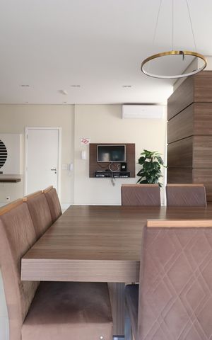 Apartamento para alugar com 95m², 3 quartos e 2 vagasÁrea comum - Salão de festas