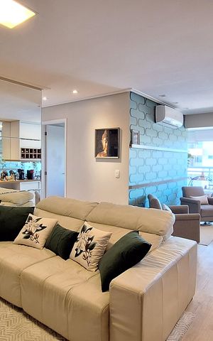 Apartamento para alugar com 95m², 3 quartos e 2 vagas Apartamento para alugar com 95m², 3 quartos e 2 vagasSala