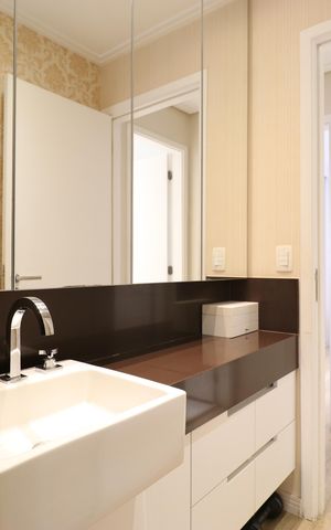 Apartamento para alugar com 95m², 3 quartos e 2 vagasBanheiro da Suíte