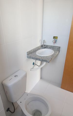 Apartamento à venda com 62m², 2 quartos e 1 vagaBanheiro da Suíte 1