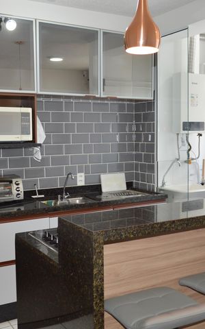 Apartamento à venda com 36m², 1 quarto e sem vagaCozinha