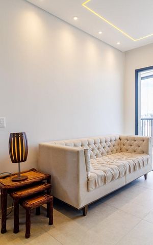 Apartamento para alugar com 73m², 2 quartos e 2 vagasSala