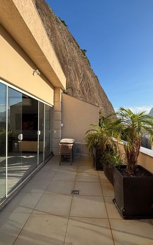 Apartamento à venda com 200m², 3 quartos e 2 vagasCobertura