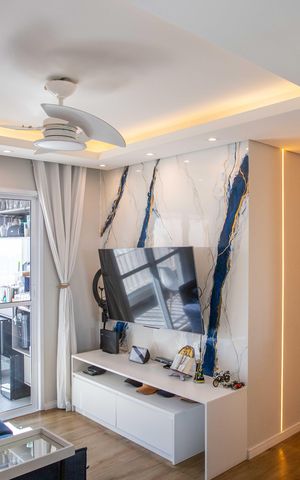 Apartamento à venda com 61m², 2 quartos e 2 vagasSala