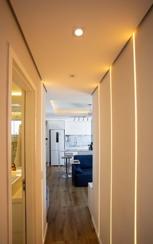 Apartamento à venda com 61m², 2 quartos e 2 vagasBanheiro Social