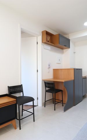 Apartamento para alugar com 26m², 1 quarto e sem vagaSala/Cozinha