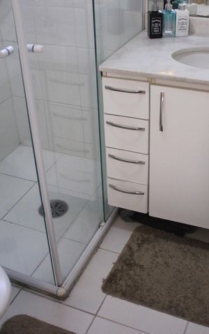 Apartamento à venda com 61m², 2 quartos e 1 vagaBanheiro da Suíte