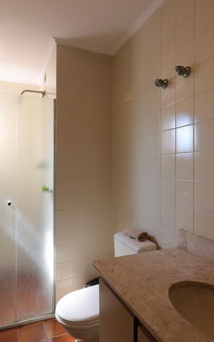 Apartamento à venda com 136m², 2 quartos e 3 vagasBanheiro Social