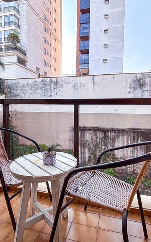 Apartamento para alugar com 40m², 1 quarto e 1 vaga Apartamento para alugar com 40m², 1 quarto e 1 vagaVaranda da Sala