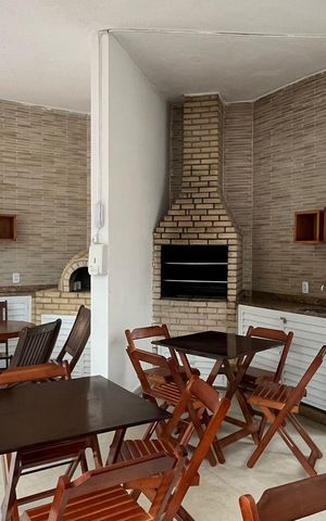 Apartamento à venda com 61m², 2 quartos e 1 vagaÁrea comum - Churrasqueira