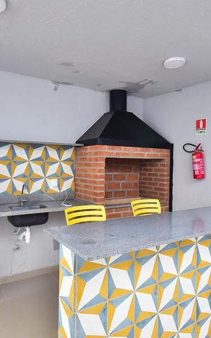 Apartamento à venda com 42m², 2 quartos e sem vaga Apartamento à venda com 42m², 2 quartos e sem vagaChurrasqueira