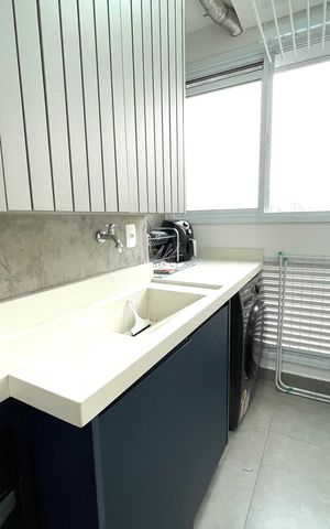 Apartamento à venda com 51m², 2 quartos e 1 vagaCozinha e Área de Serviço