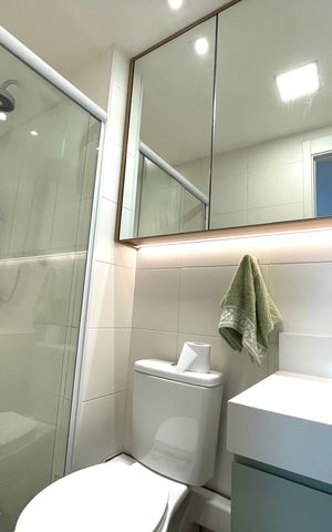 Apartamento à venda com 51m², 2 quartos e 1 vagaBanheiro