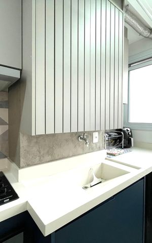 Apartamento à venda com 51m², 2 quartos e 1 vagaCozinha e Área de Serviço