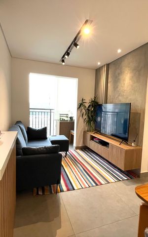 Apartamento à venda com 51m², 2 quartos e 1 vagaSala