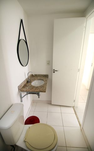 Apartamento para alugar com 58m², 2 quartos e 1 vagaBanheiro da Suíte