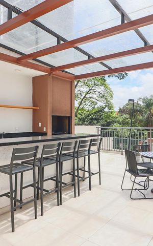 Apartamento para alugar com 40m², 2 quartos e sem vaga Apartamento para alugar com 40m², 2 quartos e sem vagaÁrea comum - Churrasqueira
