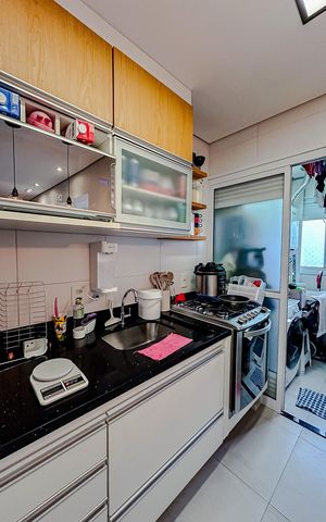Apartamento à venda com 56m², 2 quartos e 1 vagaCozinha