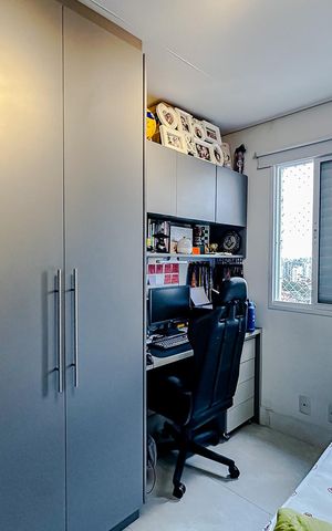Apartamento à venda com 56m², 2 quartos e 1 vagaQuarto 2