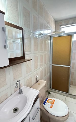 Apartamento à venda com 45m², 1 quarto e 1 vagaBanheiro