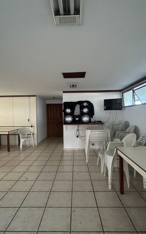 Apartamento à venda com 45m², 1 quarto e 1 vagaÁrea comum - Salão de festas