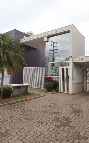 Apartamento à venda com 35m², 2 quartos e 1 vagaFachada e portaria