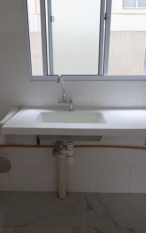 Apartamento à venda com 35m², 2 quartos e 1 vagaCozinha e Área de Serviço